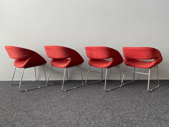 Image 1 of 4x J.H. Rohé für Rohé Noordwolde den Bueno-Stuhl