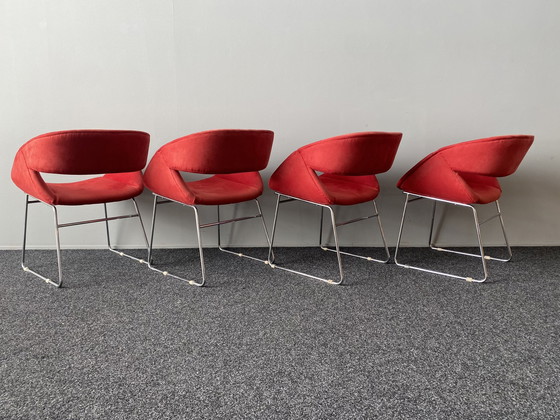 Image 1 of 4x J.H. Rohé für Rohé Noordwolde den Bueno-Stuhl