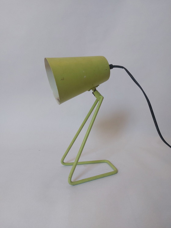 Image 1 of Grüne Tischlampe, 1980