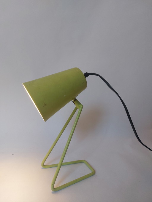 Grüne Tischlampe, 1980