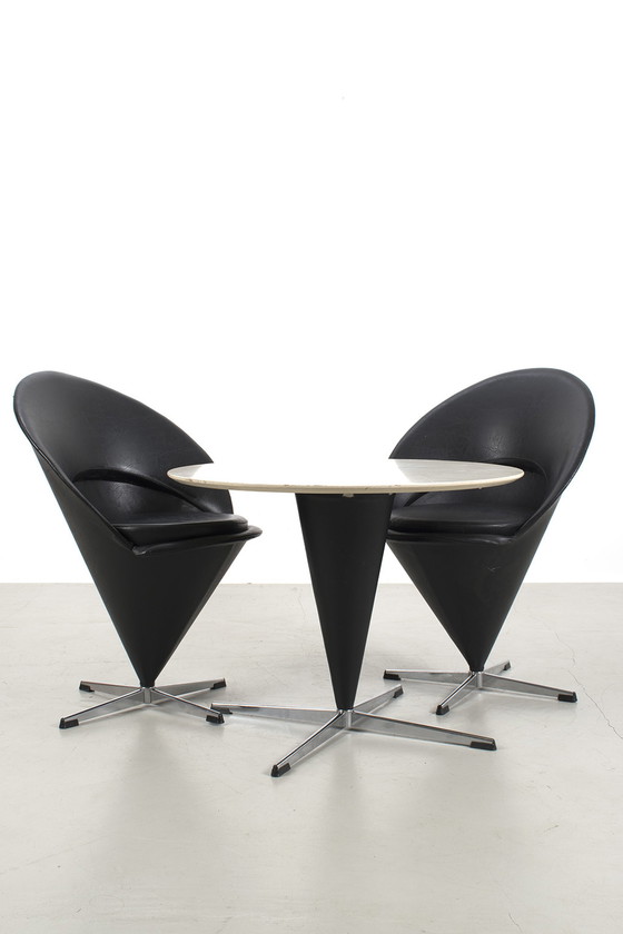 Image 1 of Verner Panton Cone-Set