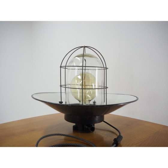 Image 1 of Vintage Industrial Tisch oder Wandlampe 1970er