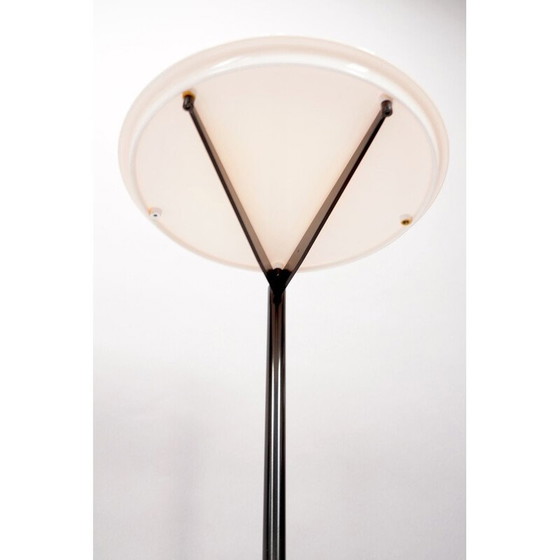 Image 1 of Vintage Beistelltisch aus Metall und Kunststoff von Cassina, Italien 1989