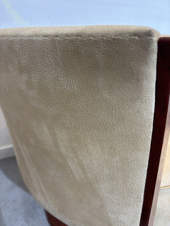 Image 1 of Paar Tulpenstühle "Hotel Le Malandre" im Art Deco-Stil