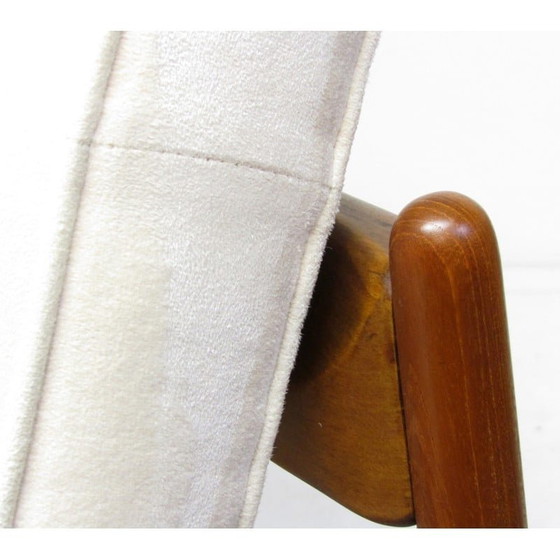 Image 1 of Vintage Teakholzsofa von Grete Jalk für France und Daverkosen, Dänemark 1950