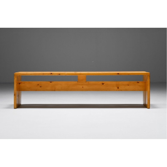 Image 1 of Mid Century Les Arc Drei-Personen-Bank, 1960er Jahre