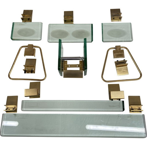 Vintage-Badezimmer-Set Springbrunnen Art