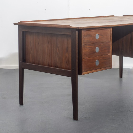 Image 1 of Teak Schreibtisch