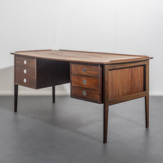 Image 1 of Teak Schreibtisch