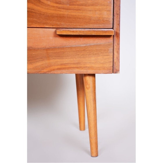 Image 1 of Braune Kommode aus Nussbaumholz aus der Mitte des Jahrhunderts, 1960