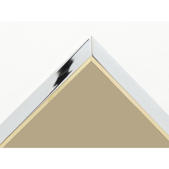 Image 1 of Vintage Belgo Chrom Messing Spiegel 1970er