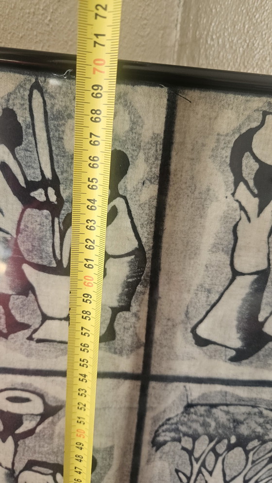 Image 1 of Schwarz-Weiß-Einheit Afrikanische Batik