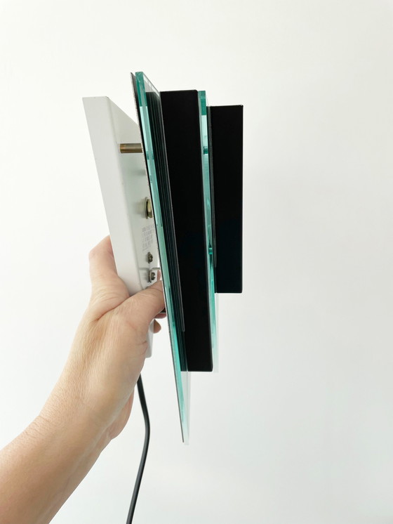 Image 1 of 2 Vintage Wandlampen im Memphis-Stil Design Herda aus den 80er Jahren