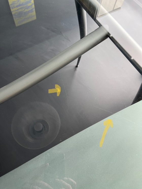 Image 1 of Bonaldo Esstisch + 4x Harvink Esszimmerstühle