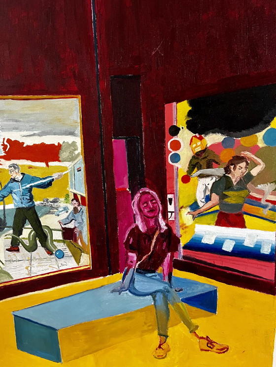 Image 1 of Porträt der Malerin Saskia Blokzijl