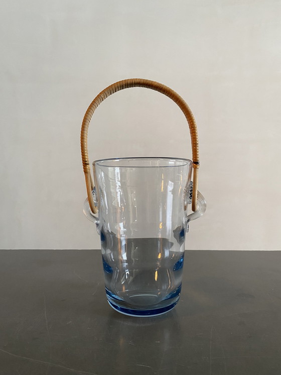 Image 1 of Per Lütken für Holmegaard Glass Ice Bucket, Dänemark, 1950er