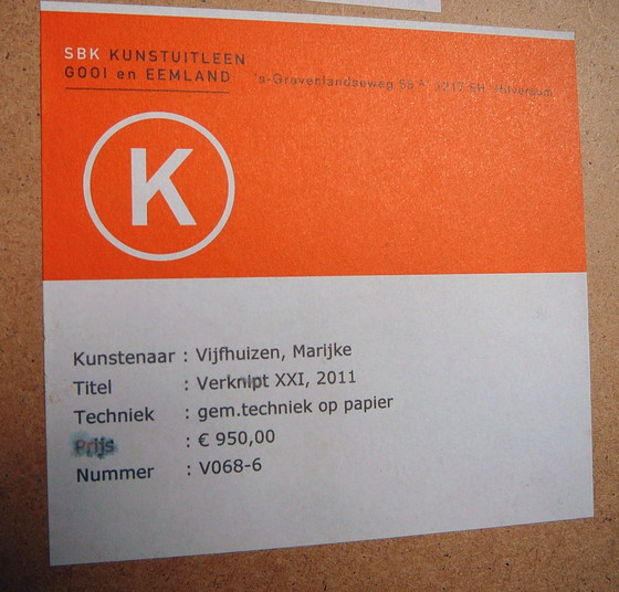 Image 1 of Marijke Vijfhuizen - Verknipt-Collage