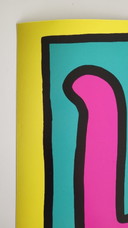 Keith Haring - Montreux Jazz Festival - Gelber Rand