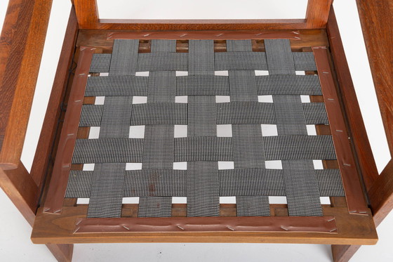 Image 1 of 2 x Capella-Sessel mit Ottomane von Illum Wikkelsø für Niels Eilersen, Dänemark, 1950er Jahre