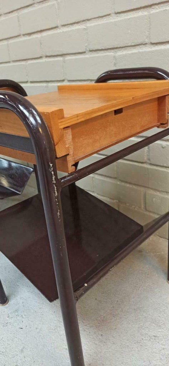 Image 1 of Nachttische von Jacques Hitier aus der Mitte des Jahrhunderts