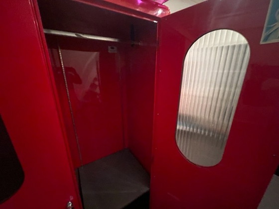 Image 1 of Hängeschrank aus Stahl von Müller Möbelfabrikation