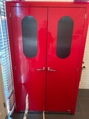 Hängeschrank aus Stahl von Müller Möbelfabrikation