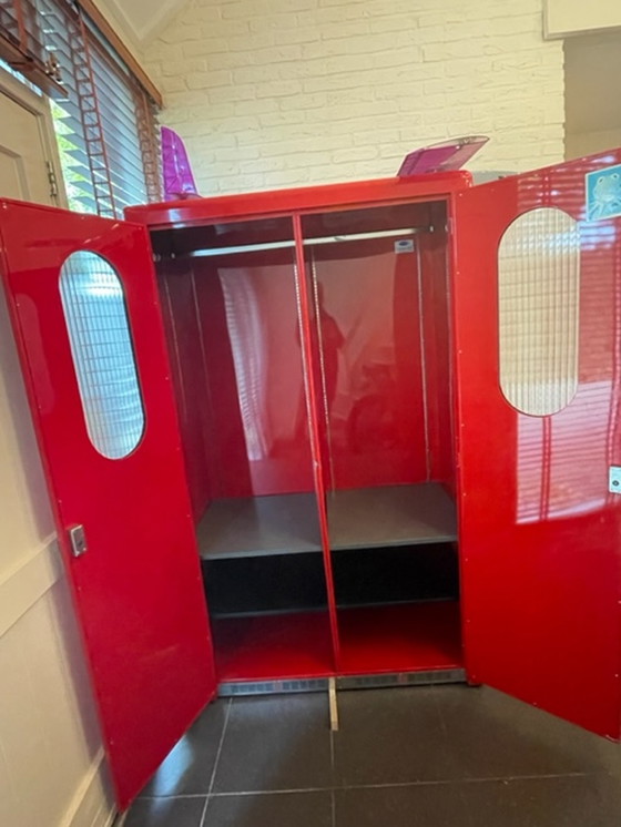 Image 1 of Hängeschrank aus Stahl von Müller Möbelfabrikation