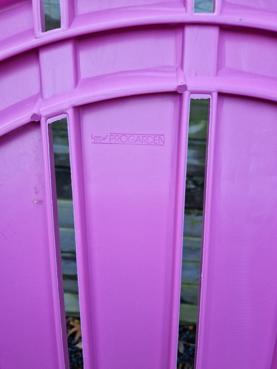 Image 1 of 8x Progarden Dolomiti stapelbarer Gartenstuhl