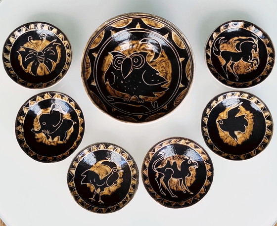 Image 1 of 3x Gats by Hans Custers Schale