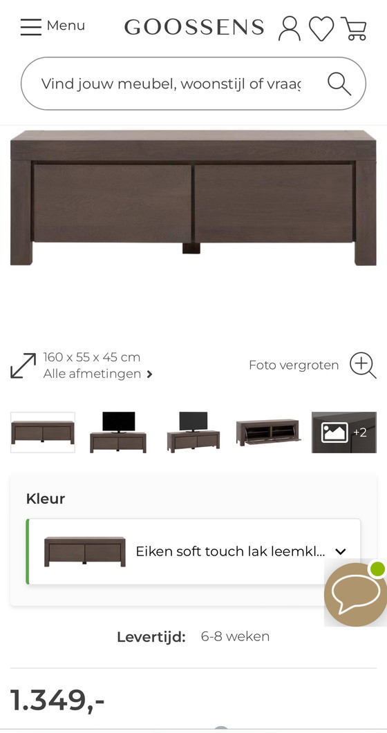 Image 1 of Goossens TV-Schrank klar