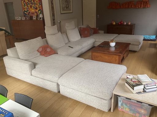 Jori Sofa Tigra Divanbase Stoff savanna CO122