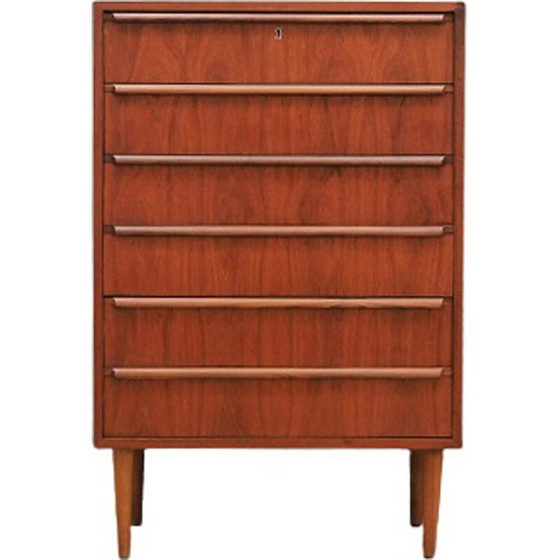 Image 1 of Kommode aus Teakholz, dänisches Design, 1970er Jahre, Designer: Ahlström Osakeyhitö