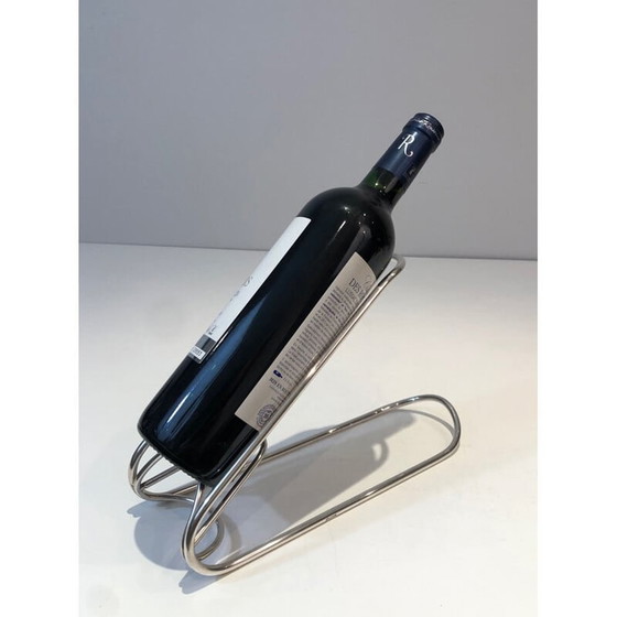 Image 1 of Versilberter Flaschenhalter Vintage, Frankreich 1930