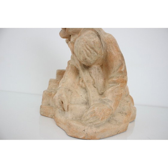 Image 1 of Vintage-Skulptur von Bedřich Neužil, Tschechoslowakei 1950