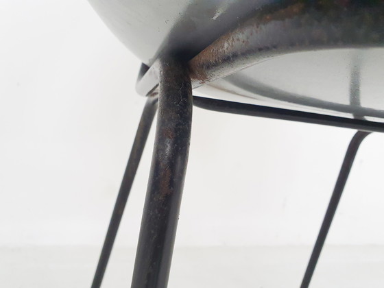 Image 1 of Set mit 2 Pierre Guariche für Meurop 'Shell' Esszimmerstühlen, Frankreich 1950er Jahre