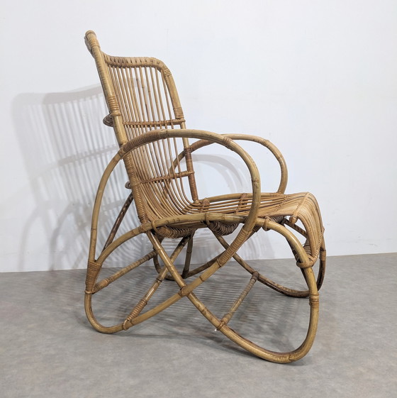 Image 1 of Sessel aus Rattan und Bambus
