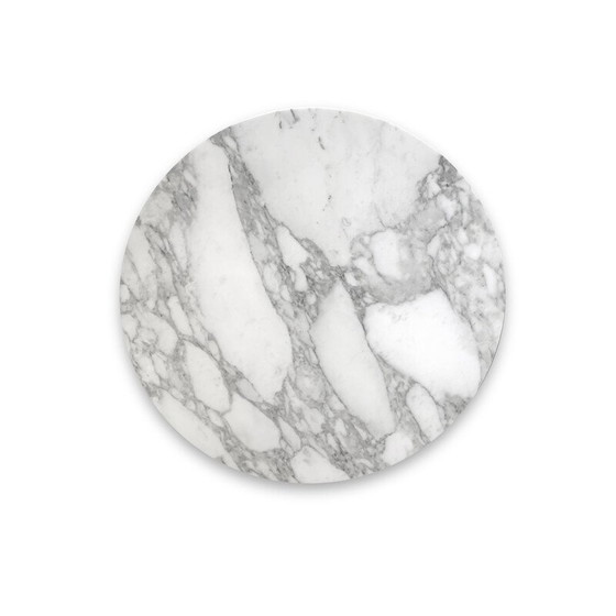 Image 1 of Vintage-Beistelltisch aus Carrara-Marmor von Eero Saarinen für Knoll International
