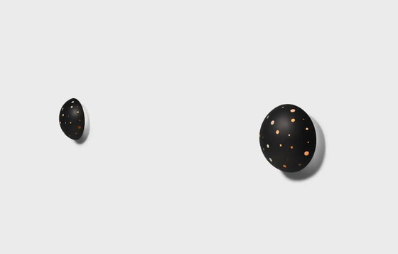 Image 1 of Perforierte Wandleuchter von Ernest Igl