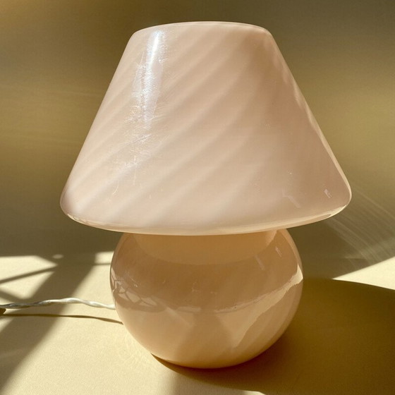Image 1 of Muranoglas-Wirbel-Lampe, Italien 1970