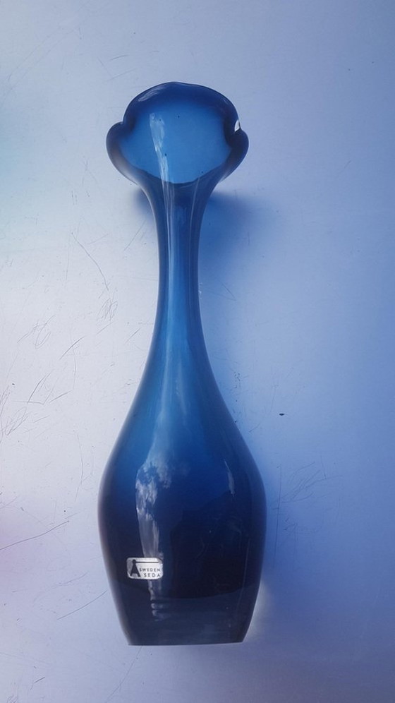 Image 1 of Skandinavische Vase von Bo Borgstrom für Aseda, 1960