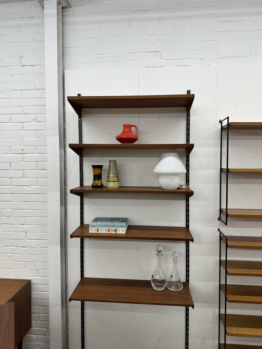 Vintage Bücherregal | Wandsystem | Kai Kristiansen | Wandregale | Teakholz