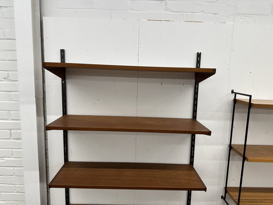Image 1 of Vintage Bücherregal | Wandsystem | Kai Kristiansen | Wandregale | Teakholz