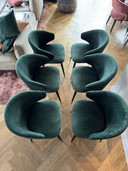6x Eichholtz Esszimmerstühle 'Volante'