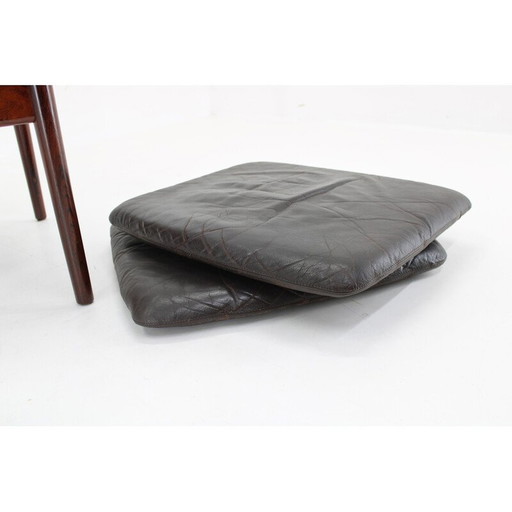 Paar alte Sessel Modell 431 in Palisanderholz von Arne Vodder für Sibast Mobler, Dänemark 1960