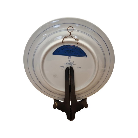 Image 1 of De Porceleyne Fles Wandteller von 1977