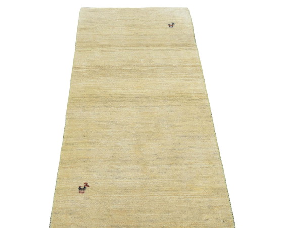 Image 1 of Handgeknüpfter Gabbeh Loribaft - 146 X 69 Cm - New