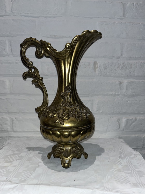 Image 1 of Vintage Italienisches Zinn (95%) Vase/Krug