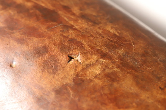 Image 1 of Gymnastik Leder Pommel Pferd Bank | 1920s