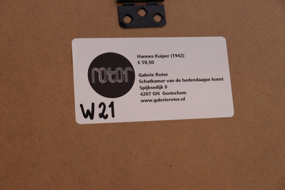 Image 1 of Siebdruck von Hannes Kuiper W21