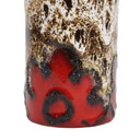 Rote Fat Lava Vase Scheurich